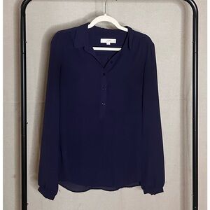 LOFT Deep Blue Women's Blouse